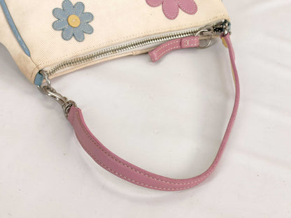 COACH floral print handbag