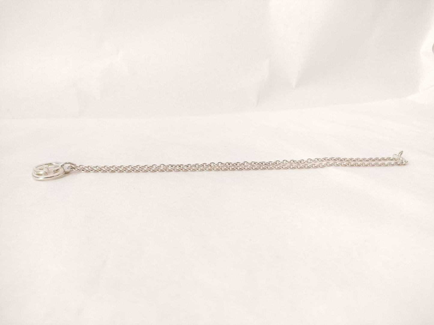 GUCCI Interlocking G Necklace 925 26g Necklace