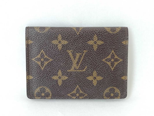 LOUIS VUITTON Monogram Louis Vuitton Monogram Porte 2 Carte Vertical M60533/CA0927 Card Case, Pass Case, Business Card Holder