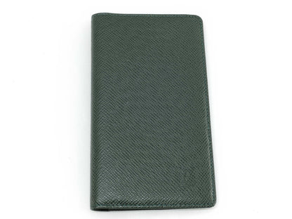 LOUIS VUITTON Taiga Agenda Poche R20405/CA1001 Green Planner Cover