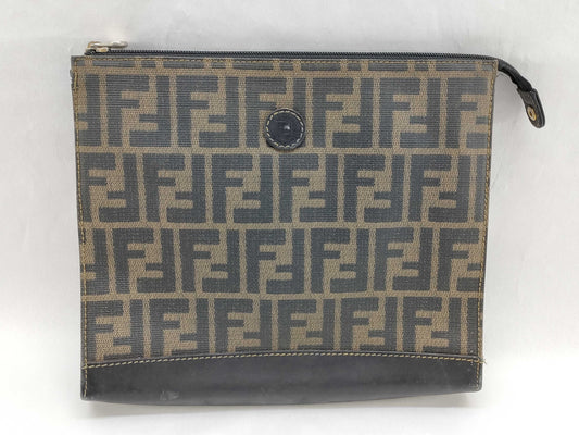 FENDI Zucca pattern Fendi Zucca second bag clutch bag second bag