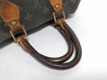 LOUIS VUITTON Monogram LV Speedy 25 M41528 Monogram Handbag