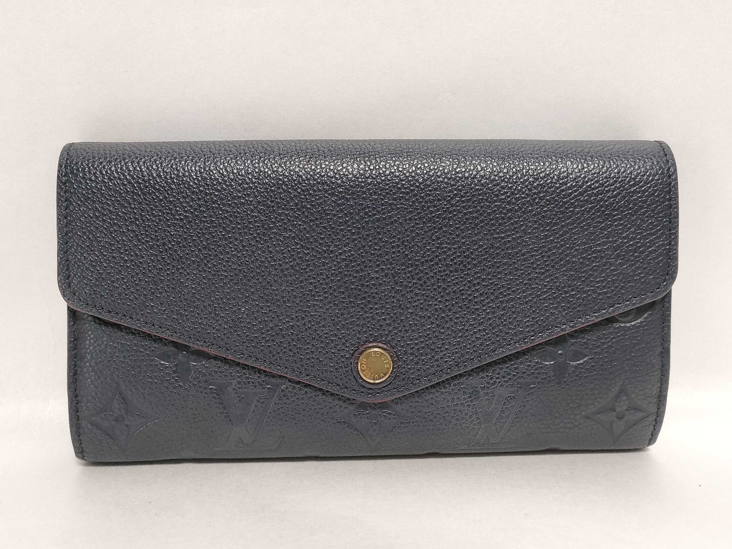 LOUIS VUITTON Monogram Empreinte LV Portefeuille Sarah M62125 Monogram Empreinte Wallet