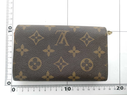 LOUIS VUITTON Monogram LV Porte Monnaie-Vieux-Trésor M61730 Monogram Wallet