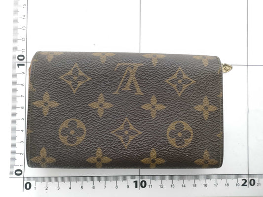 LOUIS VUITTON Monogram LV Porte Monnaie-Vieux-Trésor M61730 Monogram Wallet