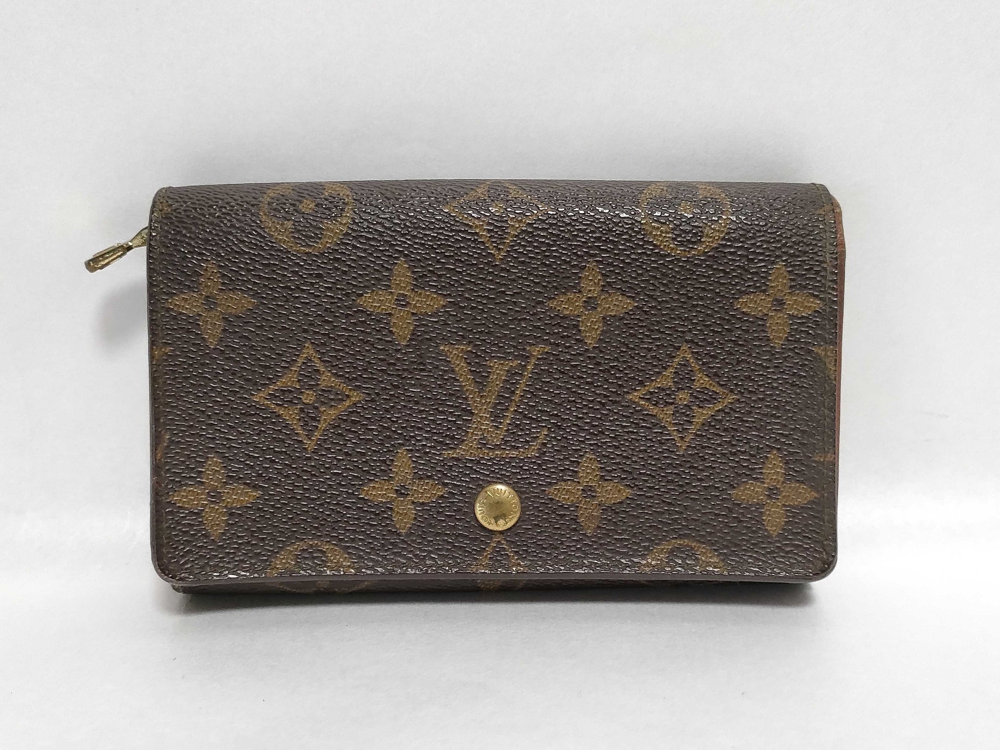 LOUIS VUITTON Monogram LV Porte Monnaie-Vieux-Trésor M61730 Monogram Wallet