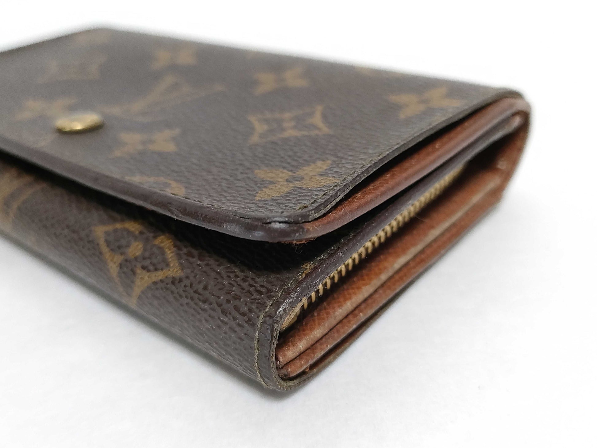 LOUIS VUITTON Monogram LV Porte Monnaie-Vieux-Trésor M61730 Monogram Wallet