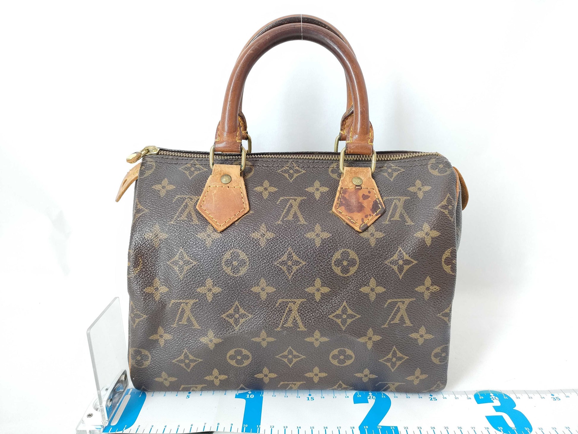 LOUIS VUITTON Monogram Speedy 25 Boston Bag