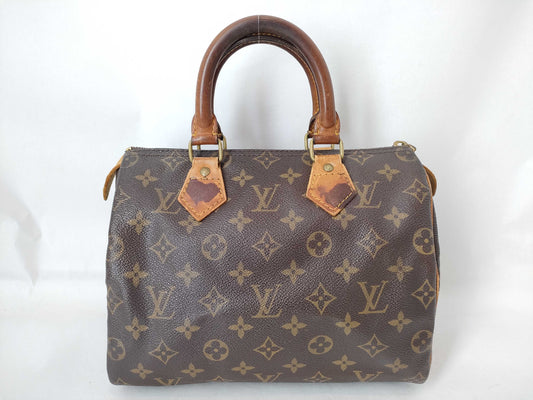 LOUIS VUITTON Monogram Speedy 25 Boston Bag