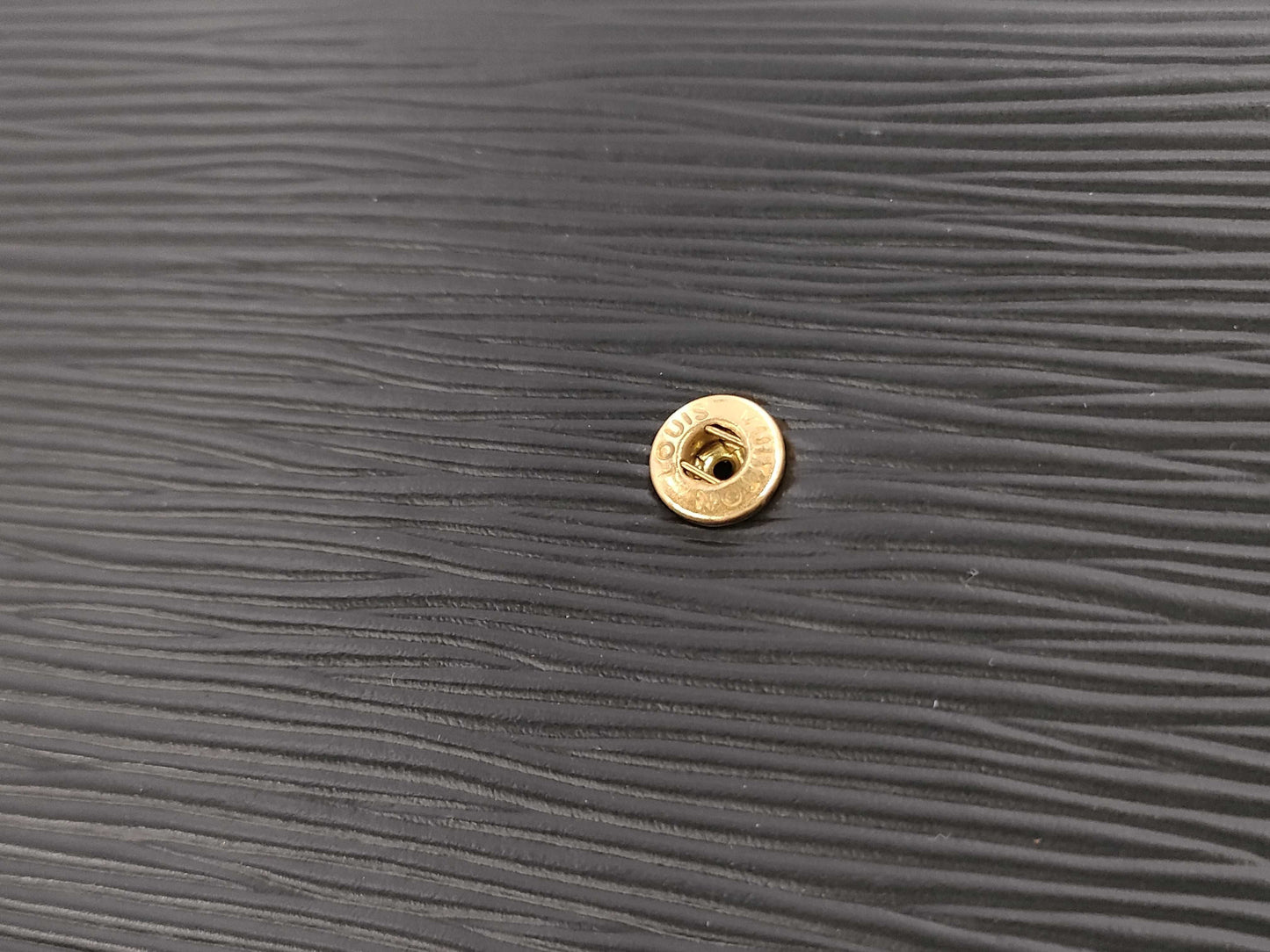 LOUIS VUITTON Epi Wallet Black Wallet