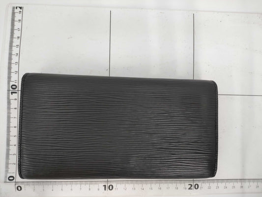 LOUIS VUITTON Epi Wallet Black Wallet
