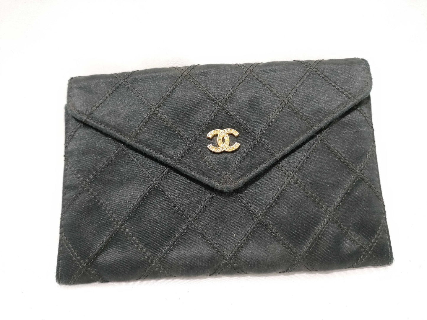CHANEL Coco Mark Chanel Matelasse Wallet 0 Series Card Case/Pass Case/Business Card Holder