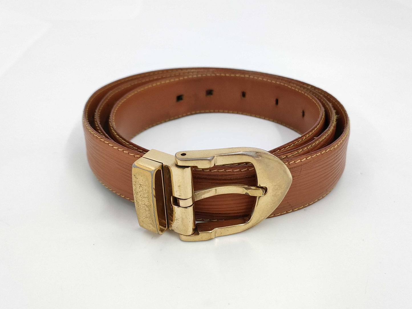 LOUIS VUITTON Epi Leather Belt