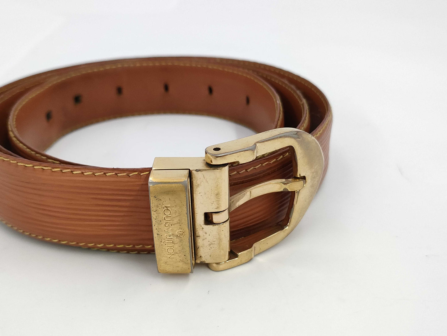 LOUIS VUITTON Epi Leather Belt