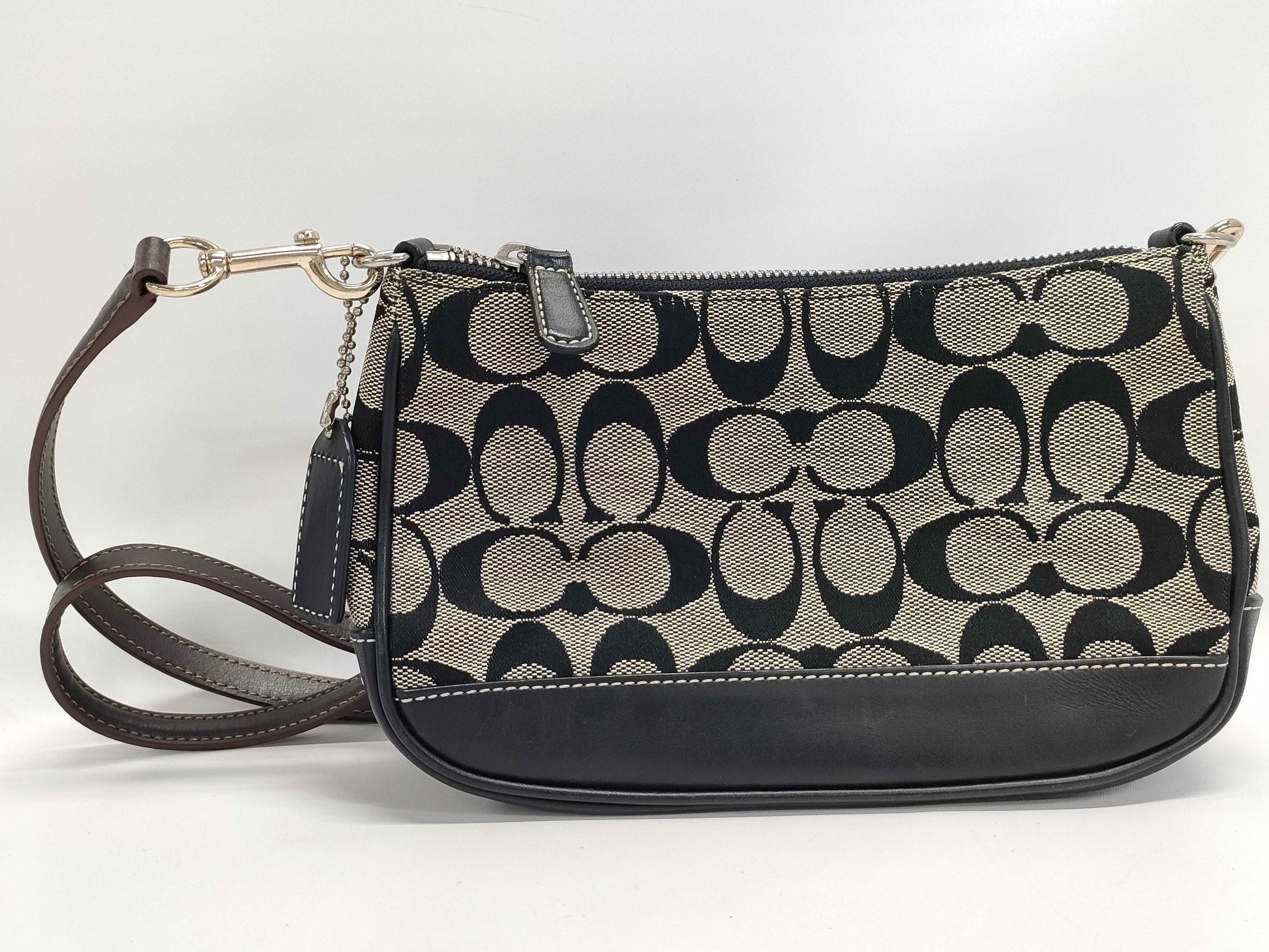 COACH Signature Canvas Leather 6094 Bag