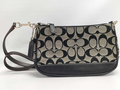 COACH Signature Canvas Leather 6094 Bag