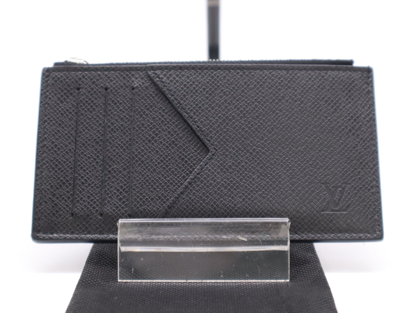 LOUIS VUITTON Taiga M62914 Taiga Coin Card Holder with Dust Bag
