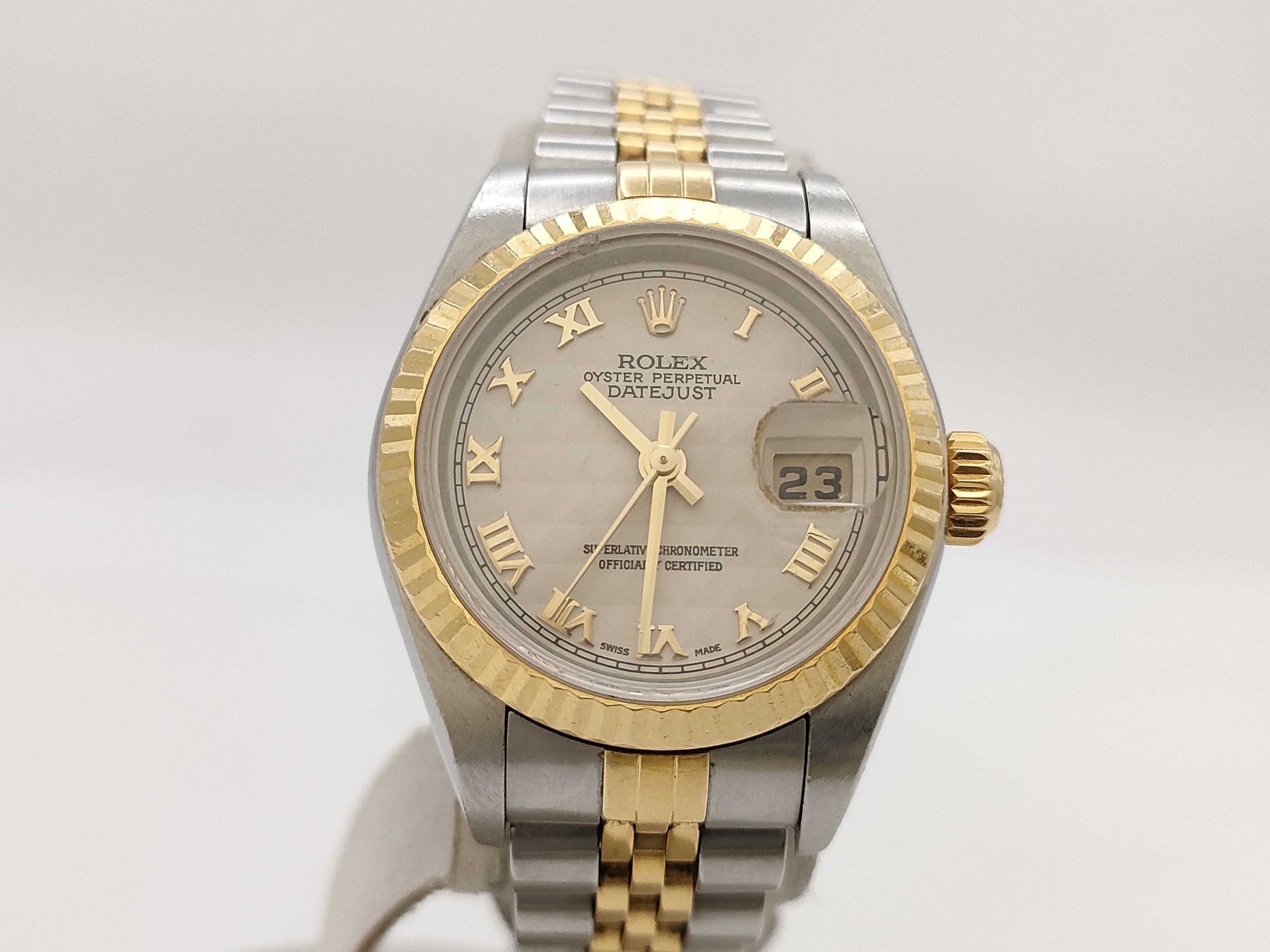 ROLEX 79173 F306077 Pyramid Roman Dial Women's Watch