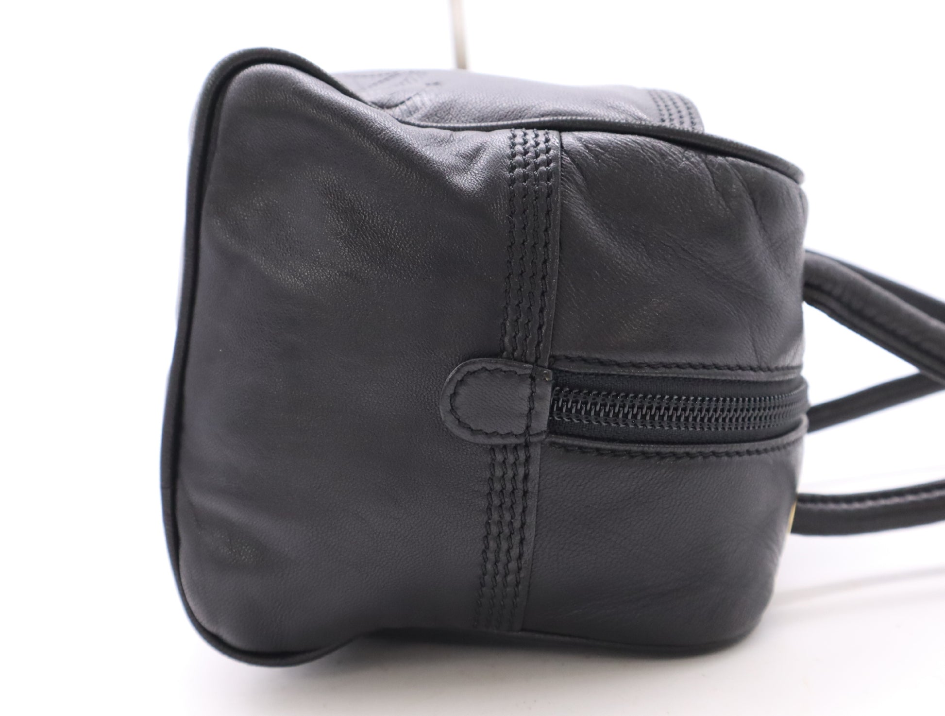 LOEWE Nappa Leather Anagram Handbag Black Handbag