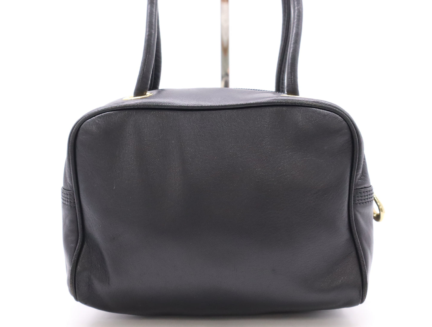 LOEWE Nappa Leather Anagram Handbag Black Handbag