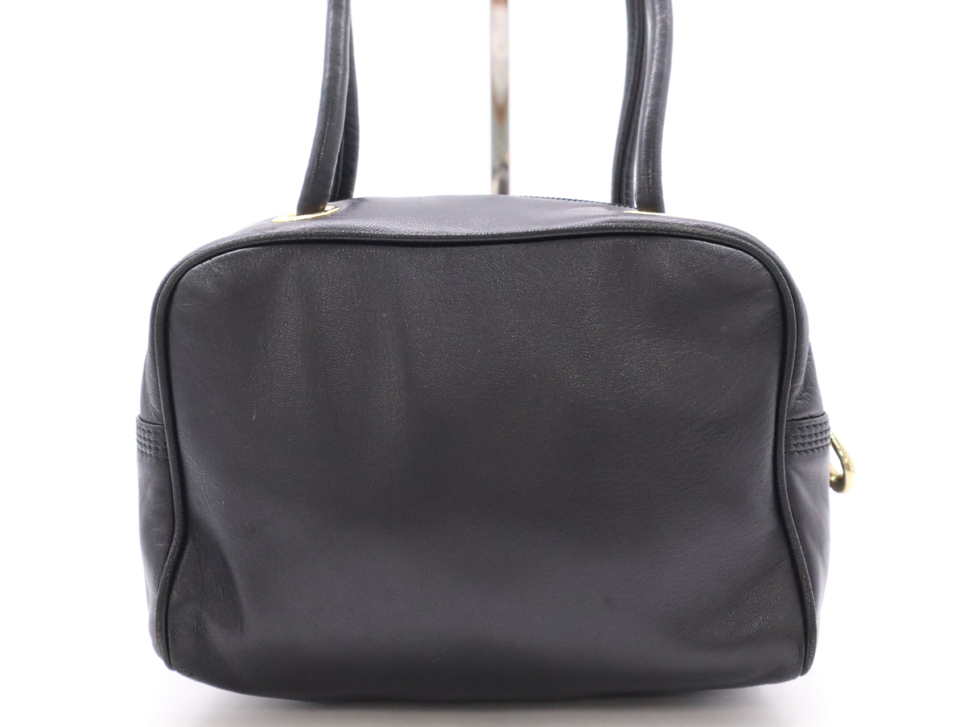 LOEWE Nappa Leather Anagram Handbag Black Handbag