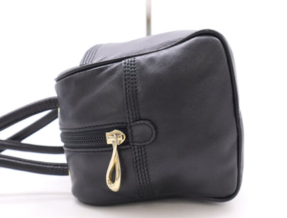 LOEWE Nappa Leather Anagram Handbag Black Handbag