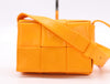 BOTTEGA VENETA Intrecciato Maxi Intrecciato Candy Cassette Shoulder Bag, Orange, with Dust Bag