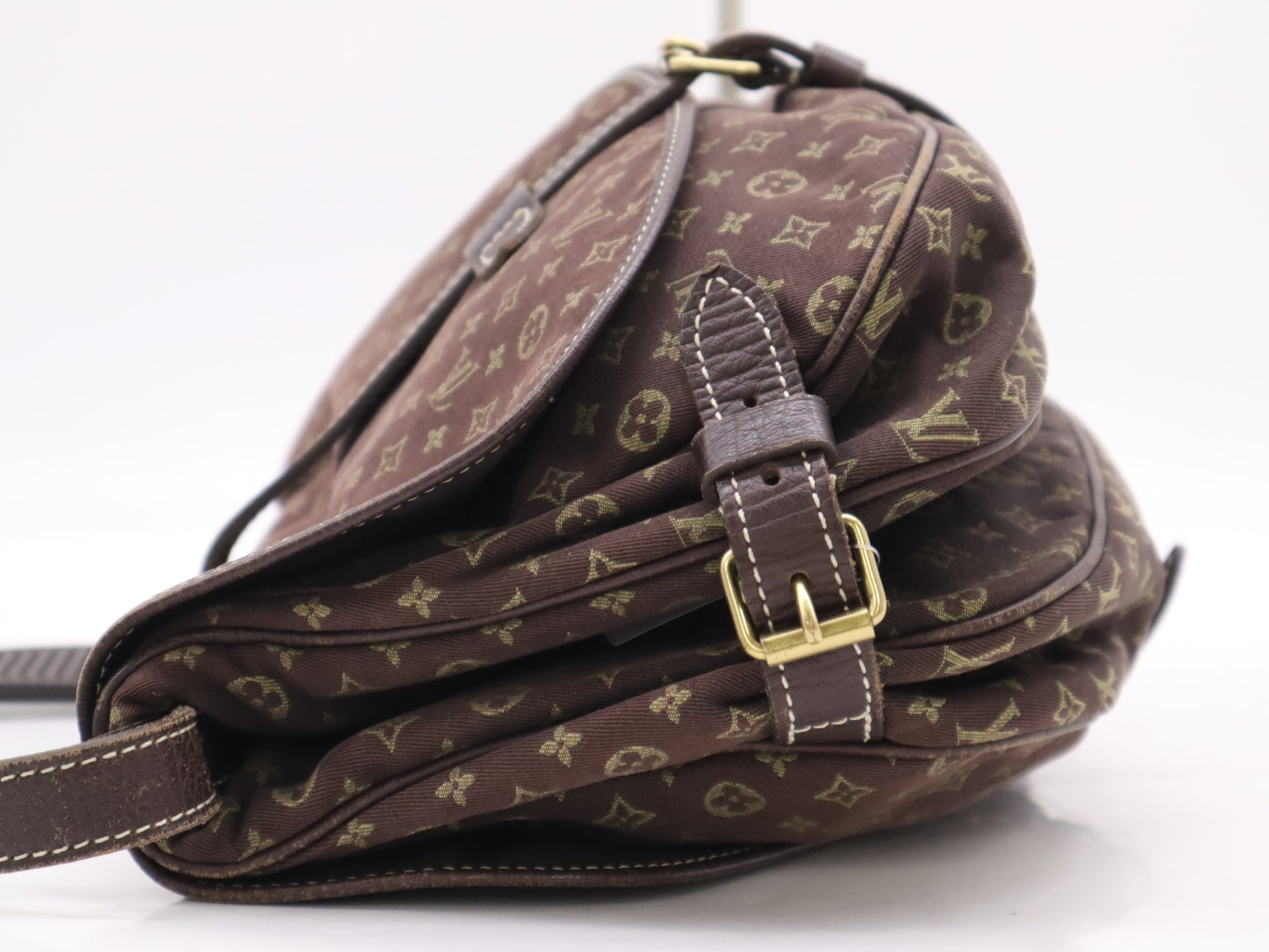 LOUIS VUITTON Monogram Mini Lance M95227 Mini Lance Saumur 30 Ebene Shoulder Bag