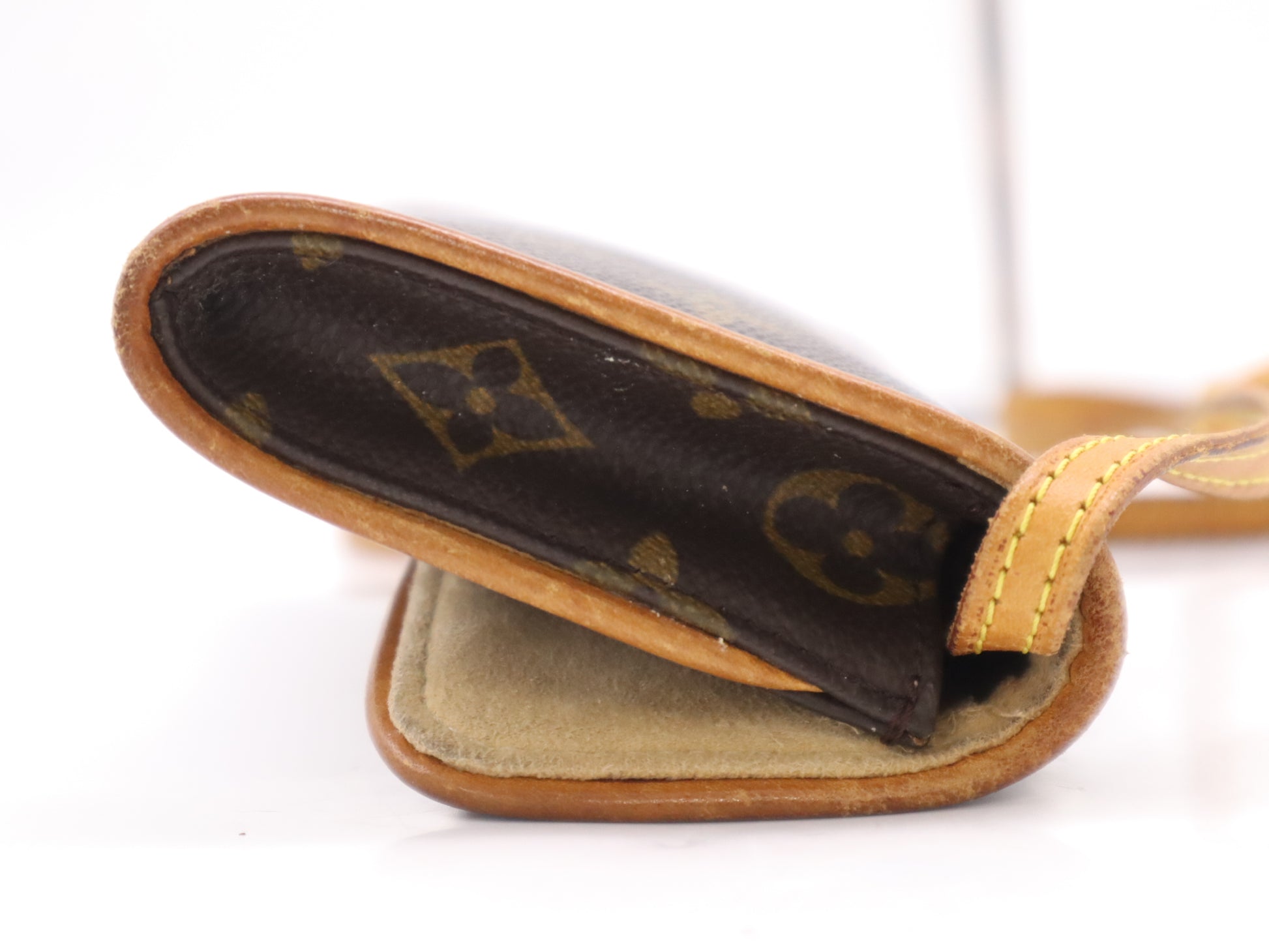 LOUIS VUITTON Monogram M51854 Monogram Pochette Twin PM Clutch Bag with Shoulder Strap