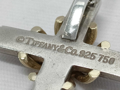 Tiffany & Co. SV925 Signature Cross Necklace Silver Necklace