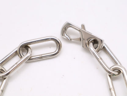 LOUIS VUITTON M80177 Metal Collier Signature Chain Multicolor Necklace with Dust Bag