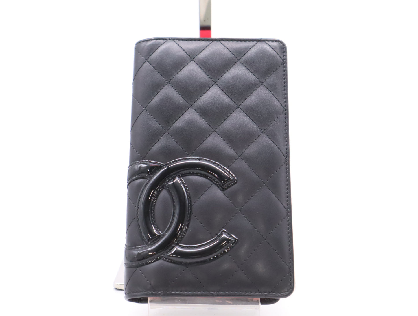 CHANEL Cambon Cambon Line Wallet with Coco Mark, Black, 195679555 Wallet