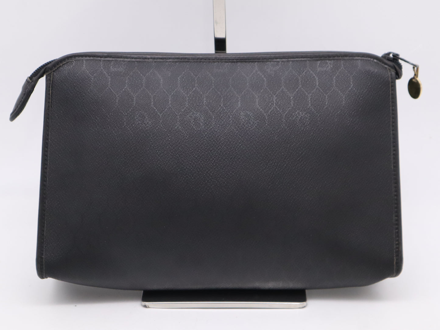 Dior Leather Second Bag Clutch Bag Black with Dust Bag