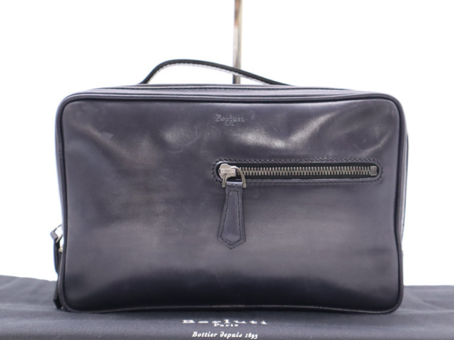 Berluti Venezia Leather Formula 1002 Clutch Bag