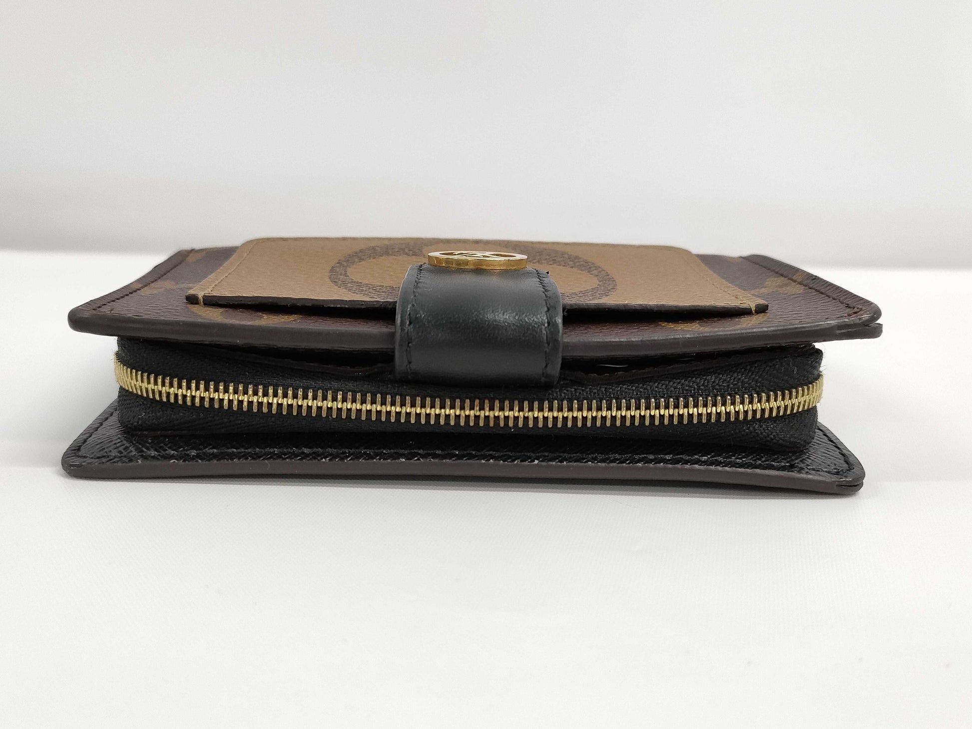 LOUIS VUITTON M69432 Monogram Giant Reverse Portefeuille Juliette Wallet, RFID Verified, Box and Dust Bag Included