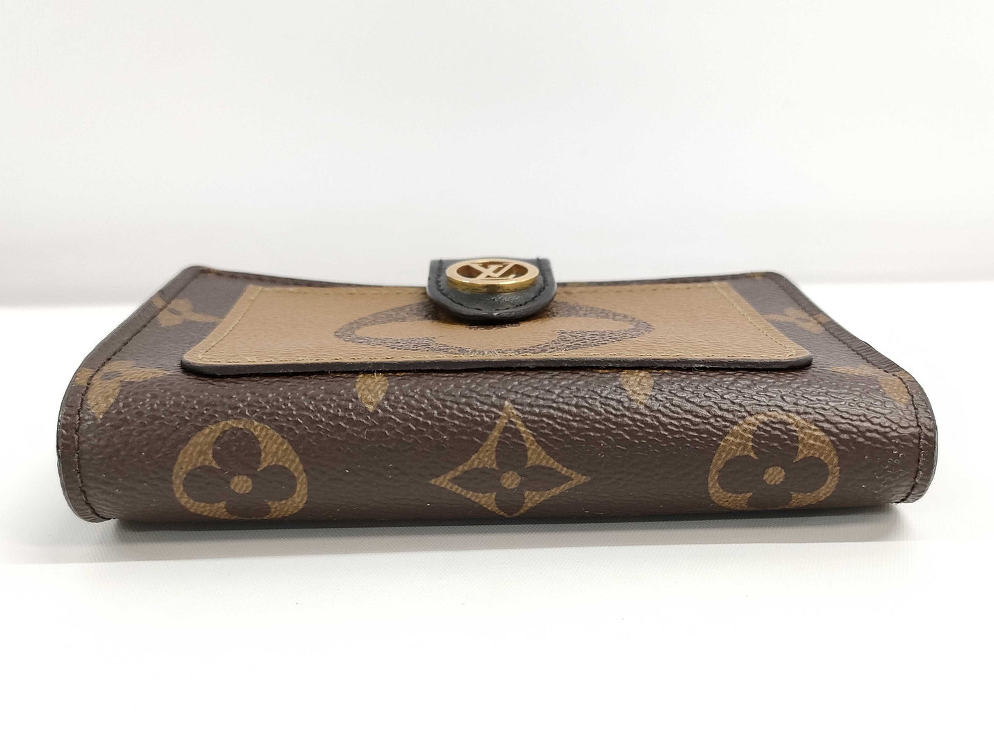 LOUIS VUITTON M69432 Monogram Giant Reverse Portefeuille Juliette Wallet, RFID Verified, Box and Dust Bag Included