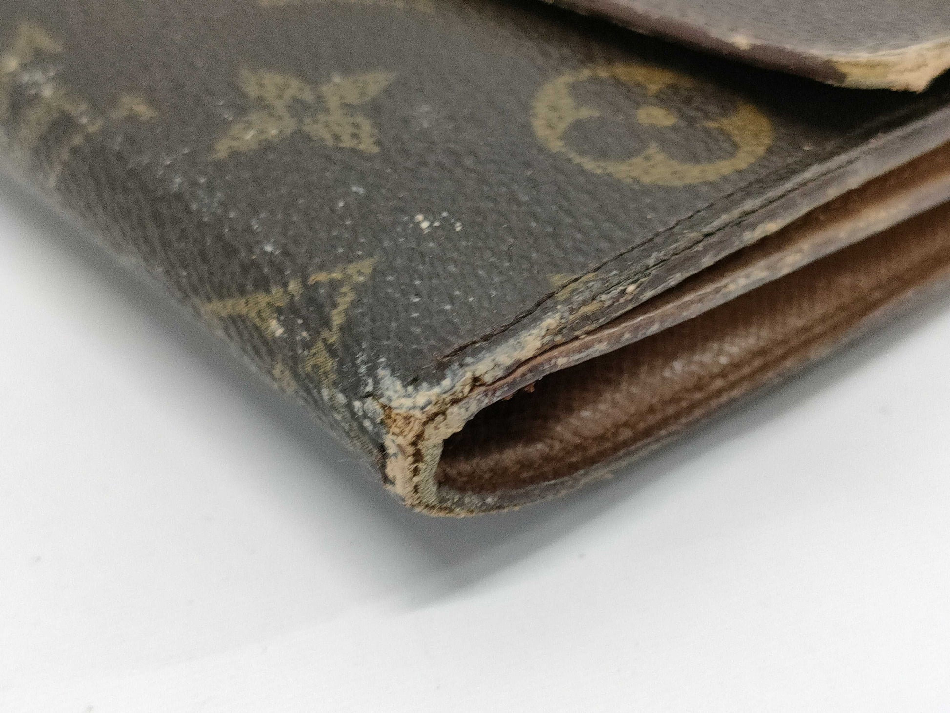 LOUIS VUITTON M61652 Monogram Porte Monnaie Bi-Europe Carte Credit Wallet