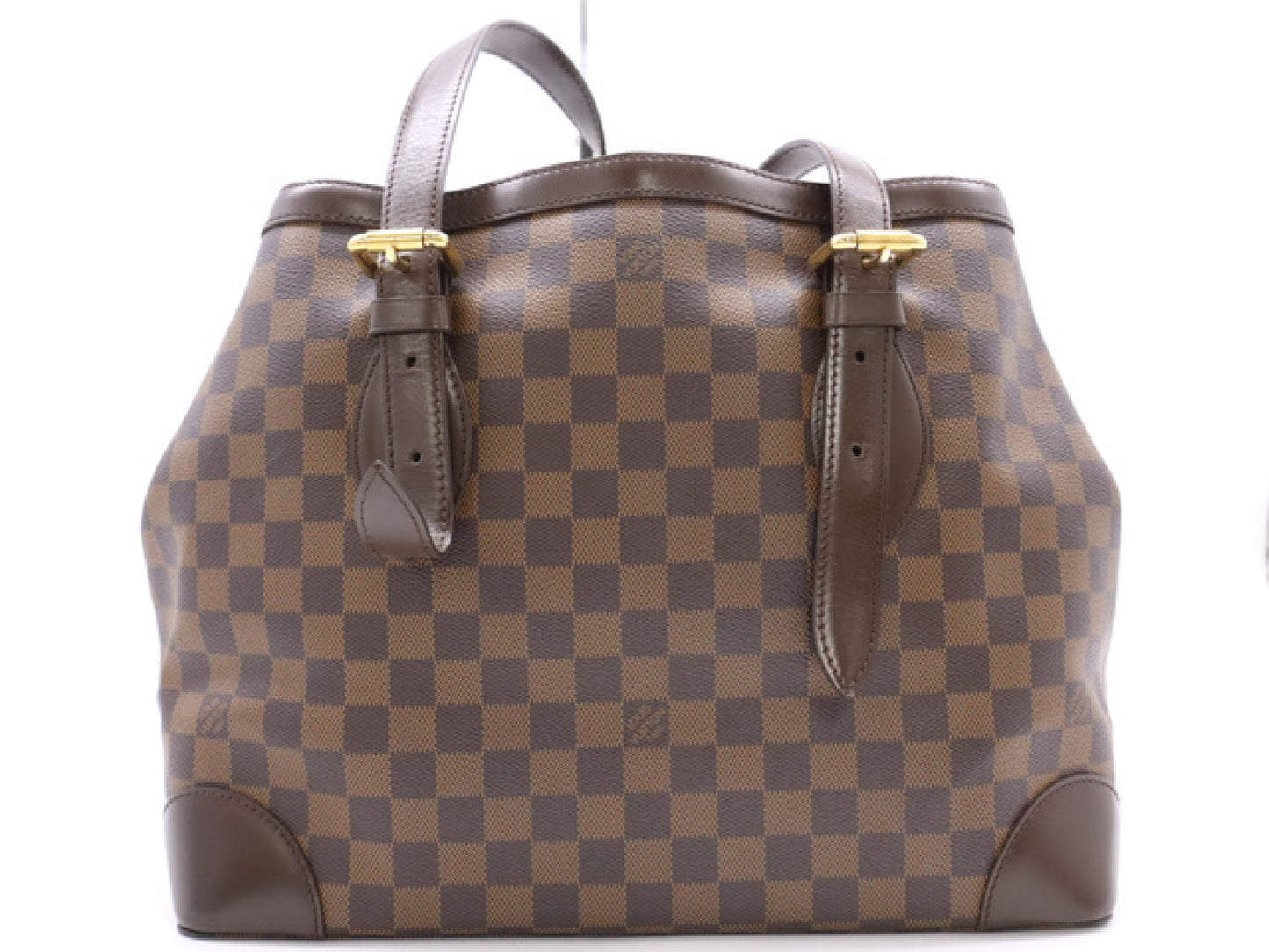 LOUIS VUITTON Damier N51204 Damier Hampstead MM Tote Bag