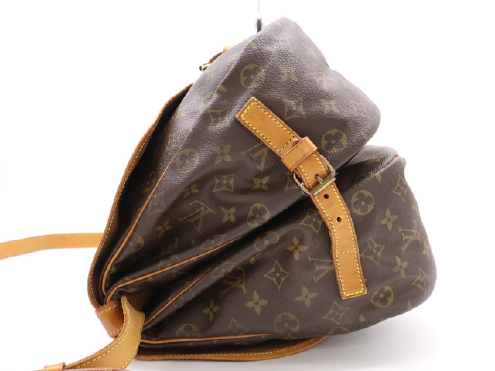 LOUIS VUITTON Monogram M42254 Monogram Saumur 35 Shoulder Bag