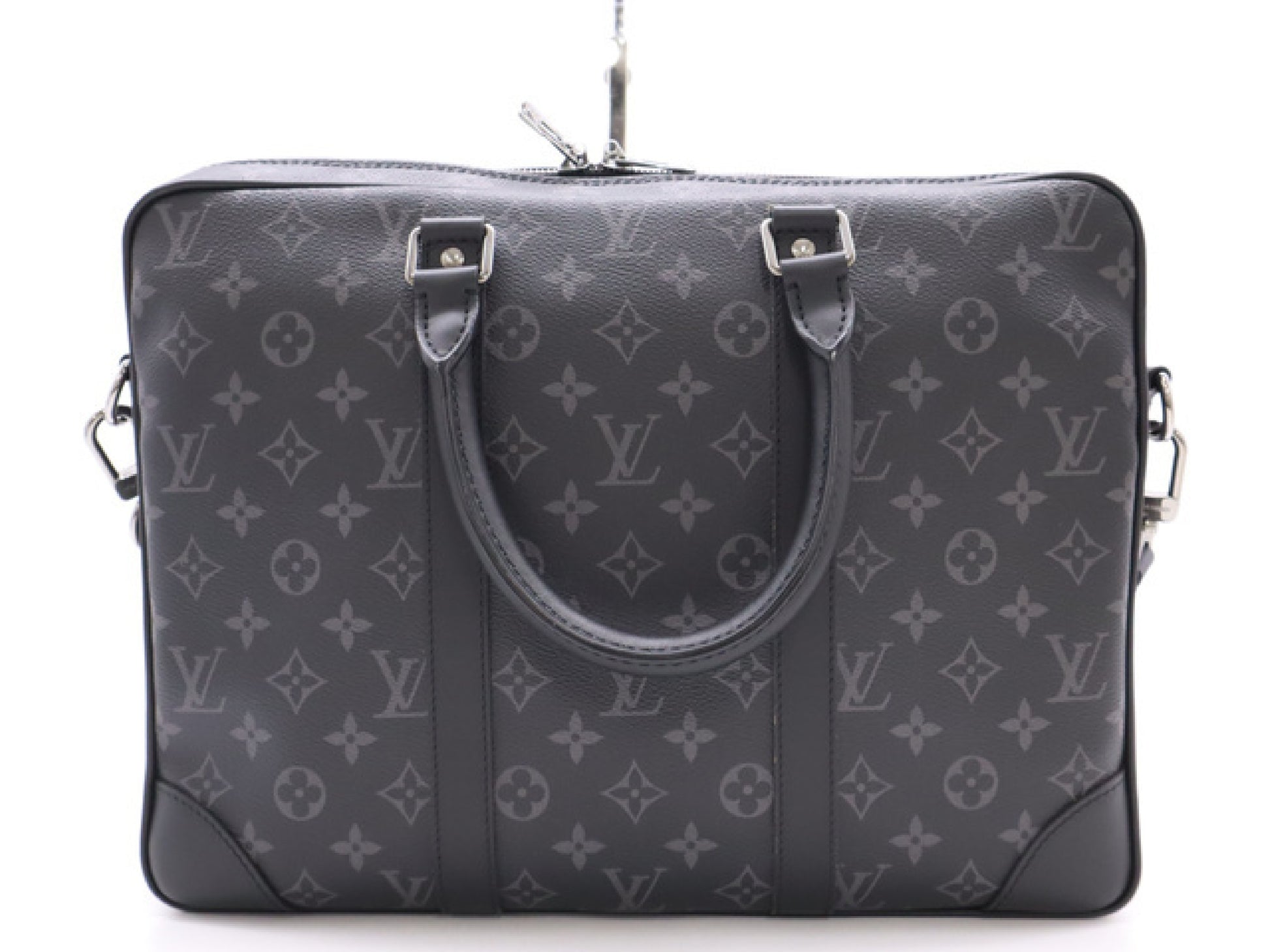 LOUIS VUITTON M46457 Monogram Eclipse Sport Document Voyage Business Bag
