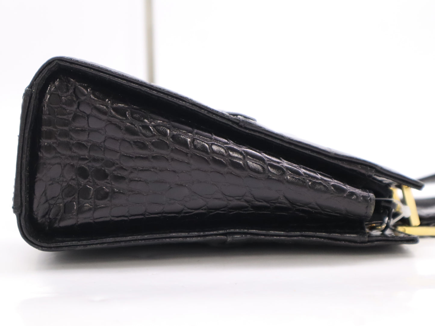 Yves Saint Laurent Leather Handbag Black Handbag