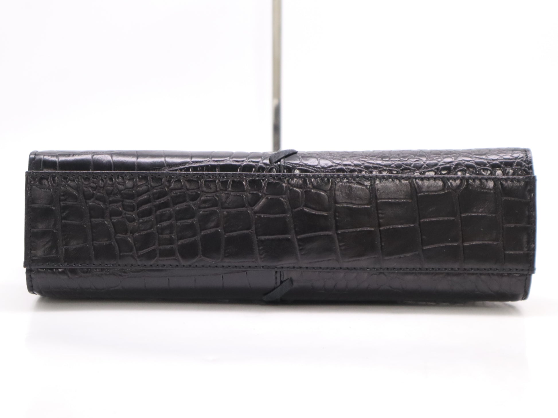 Yves Saint Laurent Leather Handbag Black Handbag