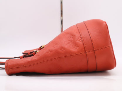 LOUIS VUITTON Monogram Empreinte M40556 Empreinte Batignolles Vertical Orianne Tote Bag with Pouch