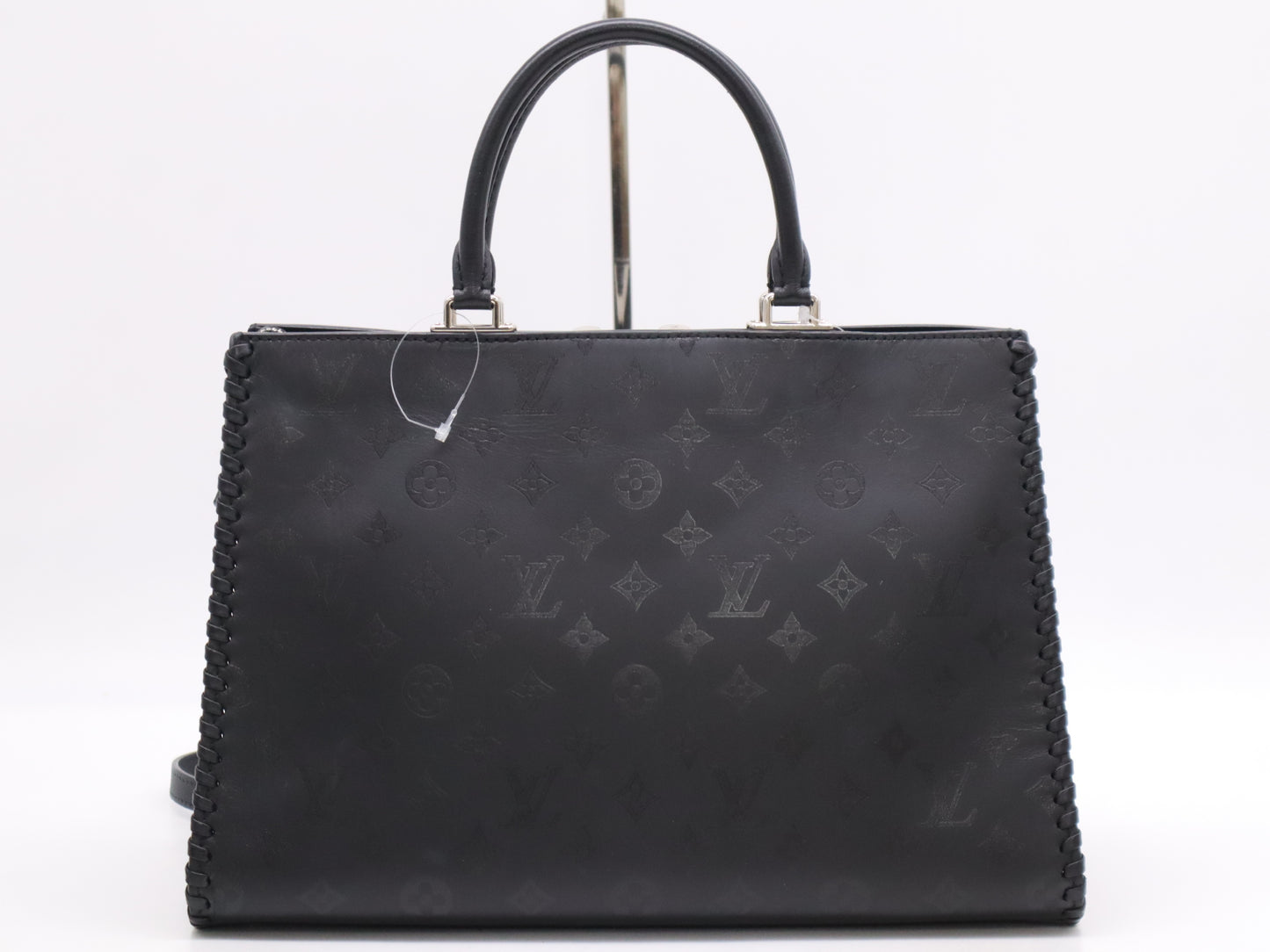 LOUIS VUITTON Monogram M54147 Monogram Very Zip Tote Noir with Padlock, Two Keys, Cloche, Shoulder Strap, Dust Bag, RFID Ready