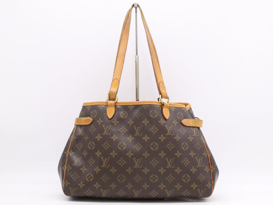 LOUIS VUITTON Monogram M51154 Monogram Batignolles Horizontal Tote Bag DU0016