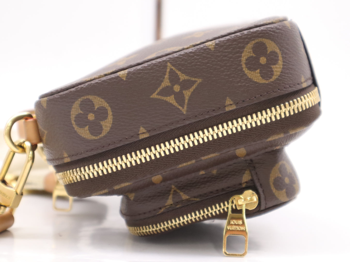 LOUIS VUITTON Monogram M80446 Monogram Utility Crossbody Bag with RFID Ready Dust Bag, Box, and Shoulder Strap
