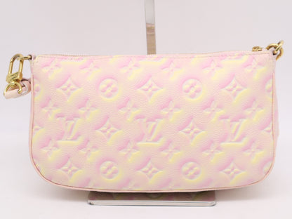 LOUIS VUITTON M46093 Multi Pochette Accessoires Shoulder Bag with Shoulder Strap, Box, and Dust Bag RFID Verified No Serial Tag