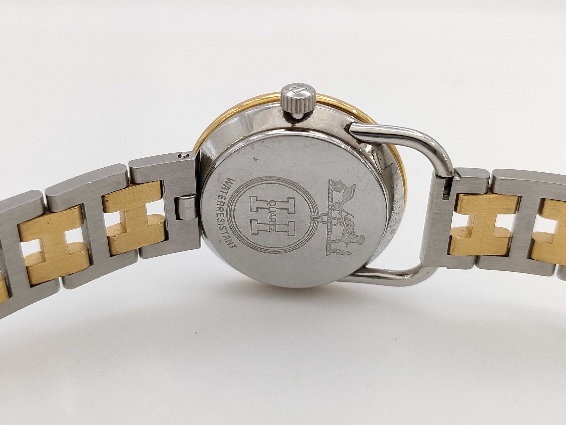 HERMES Arceau Quartz White Dial Women's Watch
