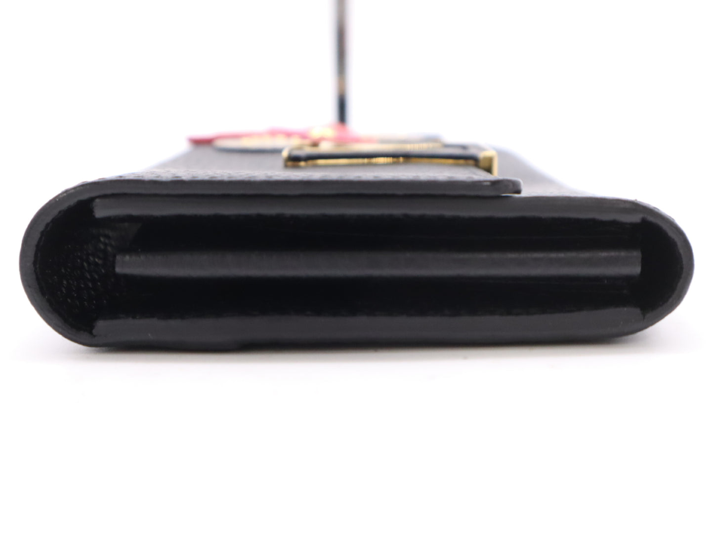 LOUIS VUITTON M64556 Taurillon Portefeuille Capucines Noir RFID Wallet