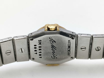 Chopard St. Moritz SM34107 8067 Quartz White Dial Women's Watch